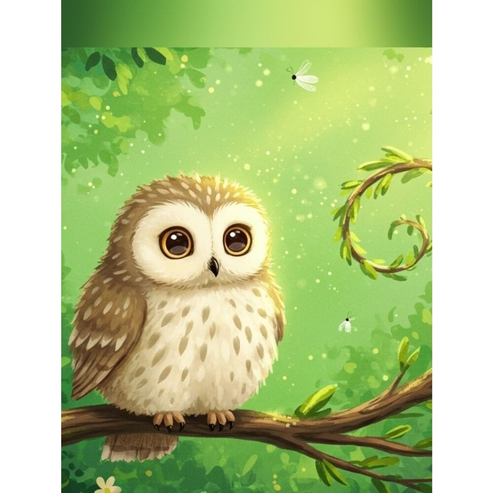 Custom Fridge Magnet Owl Kitchen Home Decor